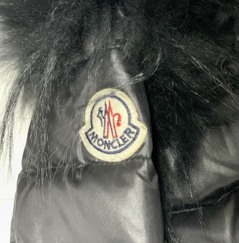Moncler Grenoble Black Rabbit Fur Jacket