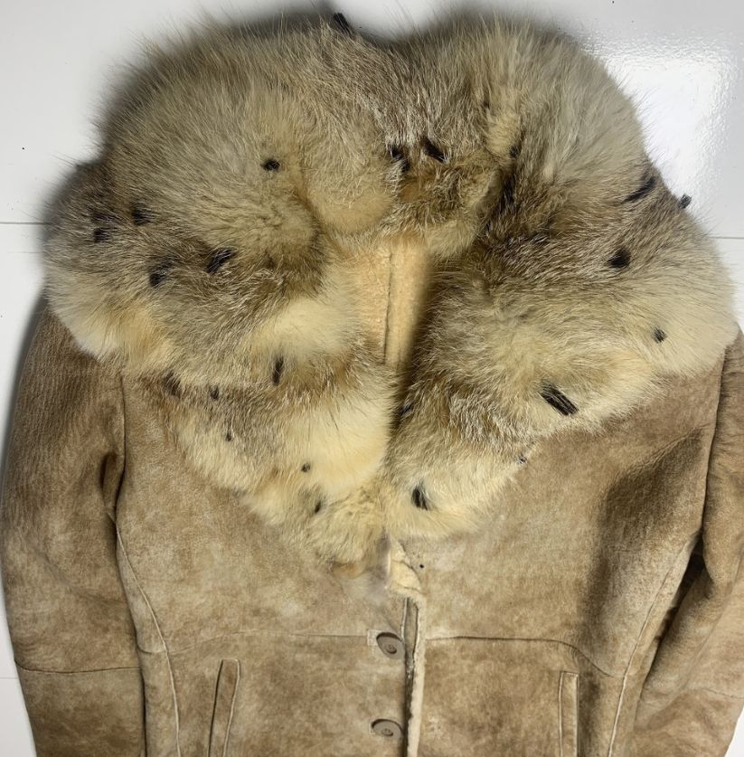 Vintage Sheepskin and Fur Coat