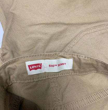 Levi's label on a beige garment