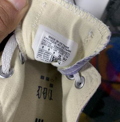 Lilac Converse Chuck Taylor Low Top Sneakers