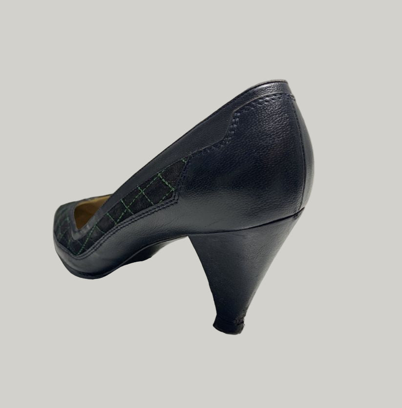 Gianni Versace Vintage Navy Heels