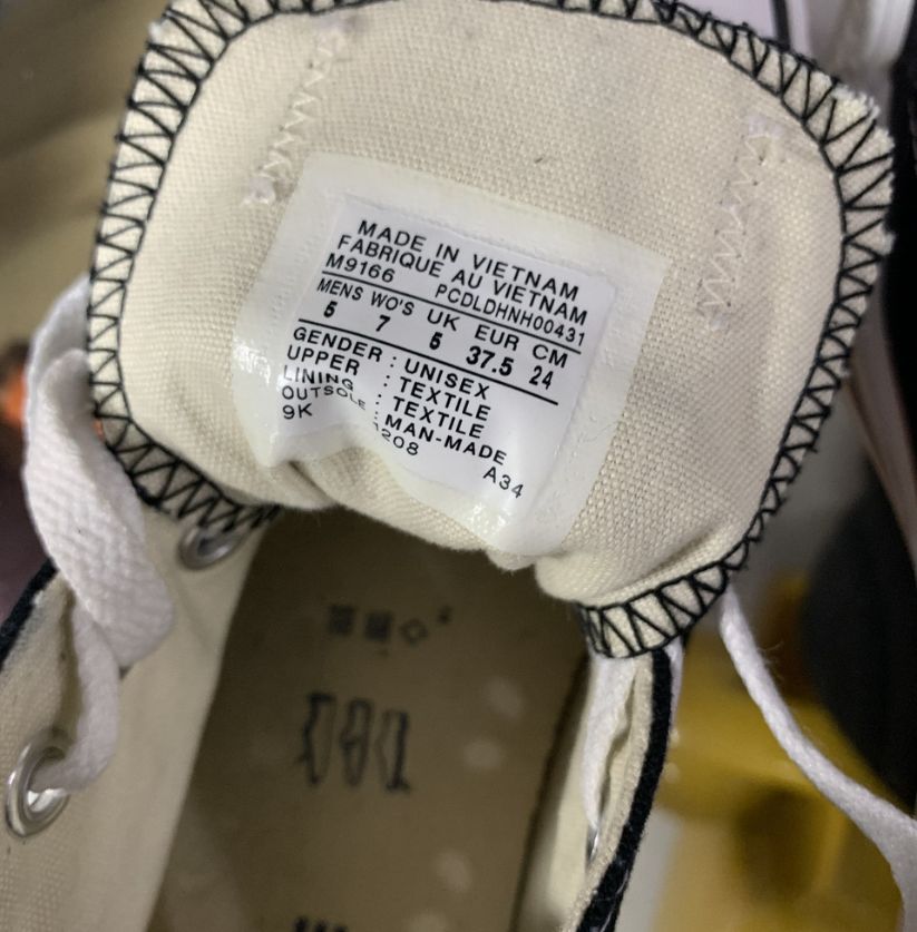 Black Converse Chuck Taylor All Star Low Top Sneakers