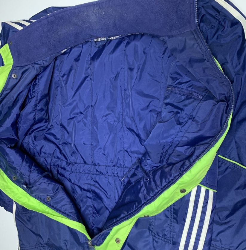 Adidas Blue Windbreaker Jacket