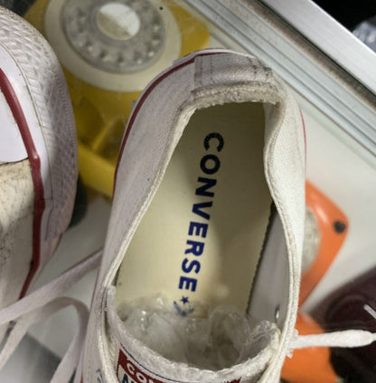 Classic White Converse Low Top Sneakers