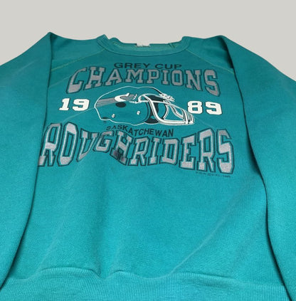 Teal Green Fleece Sweatshirt
