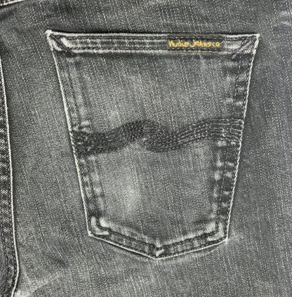 Nudie Jeans Co. Black Slim Fit Denim