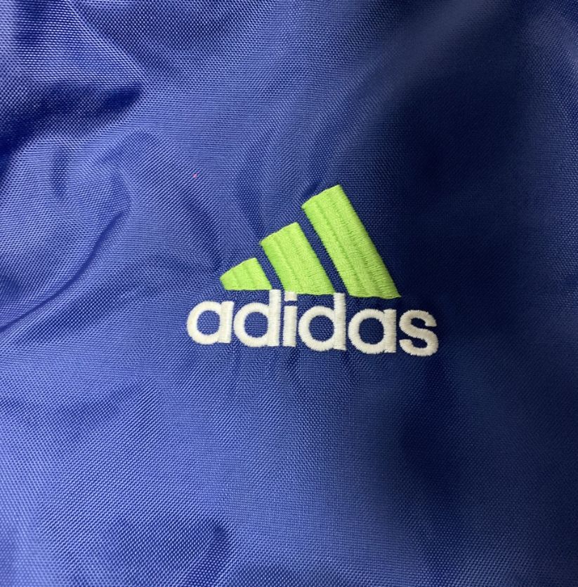 Adidas Blue Windbreaker Jacket