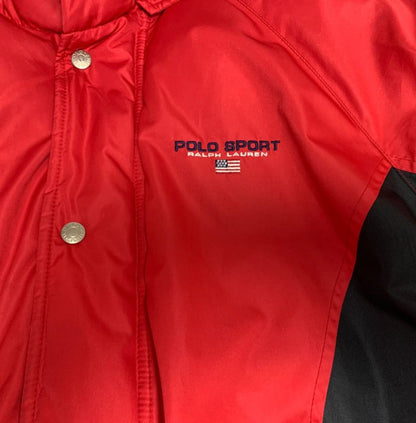 Polo Sport Ralph Lauren Red & Black Puffer Jacket