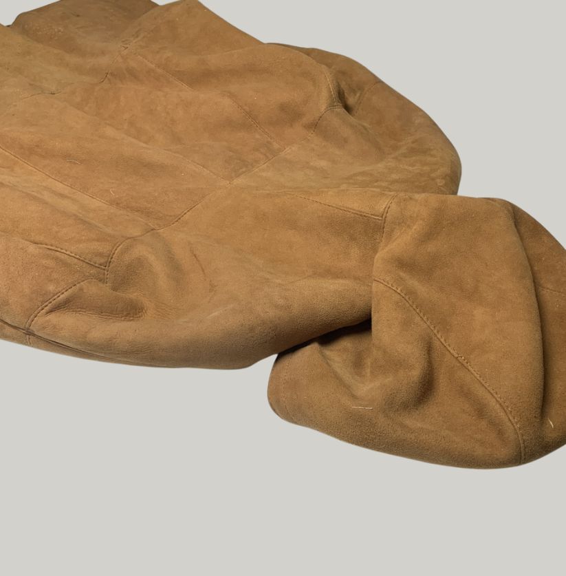 Vintage Suede and Shearling Coat