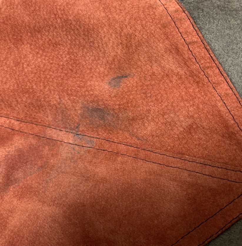 Vintage Milan Leatherwear Color-Block Jacket