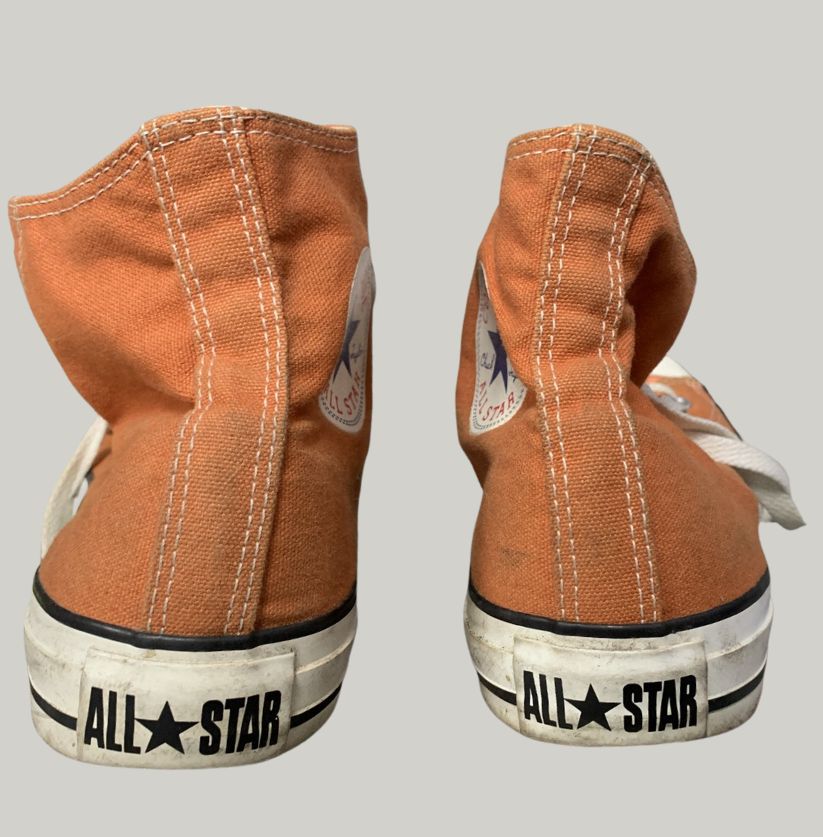 Converse Orange High-Top Sneaker