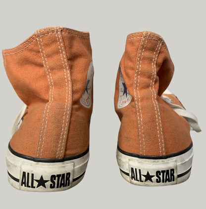 Converse Orange High-Top Sneaker