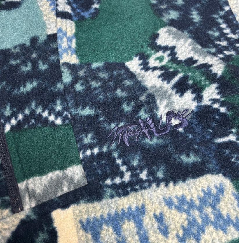 FILA Magic Line Patterned Pullover Fleece