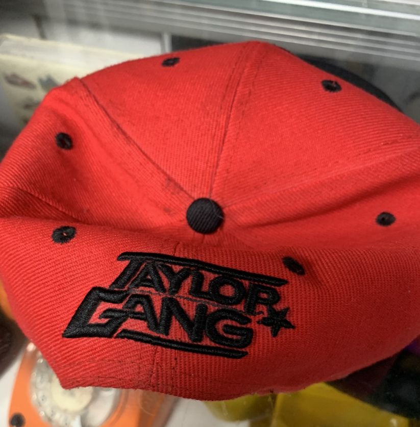 Vintage Style Bright Red Baseball Cap