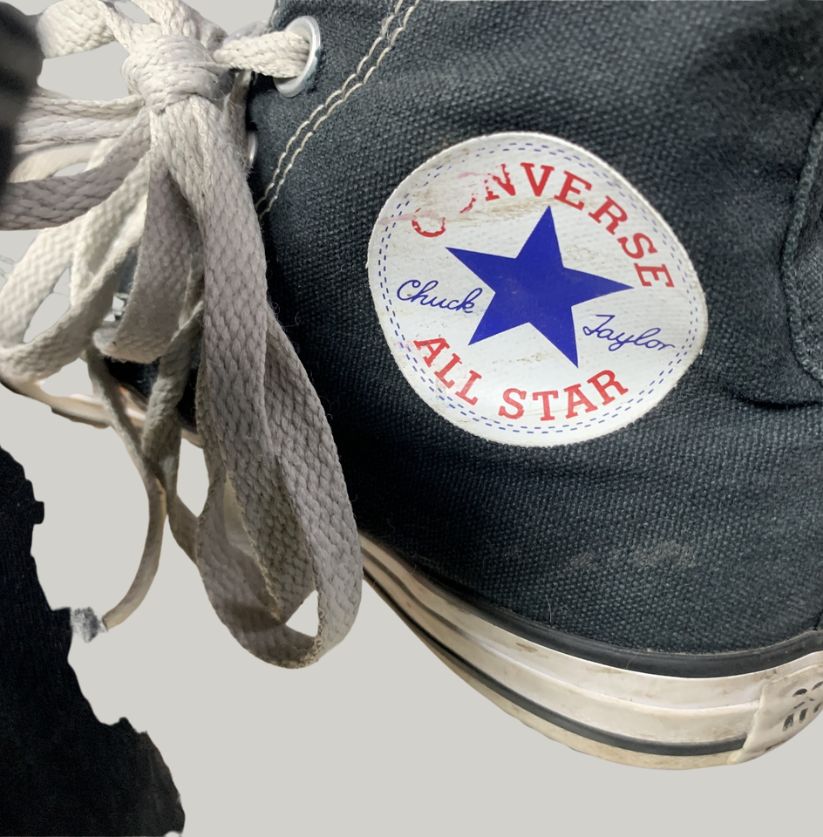 Classic Black Converse High Top Sneakers