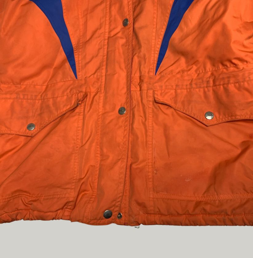 90s FILA Ski Color-Block Puffer Jacket