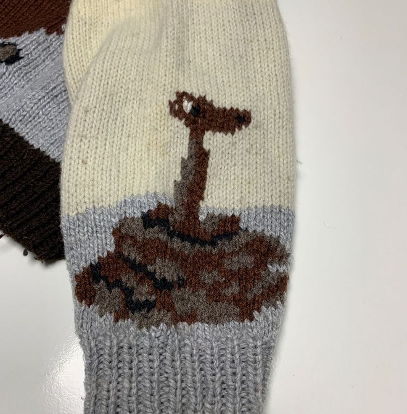 Vintage The Jungle Book Baloo & King Louie Hand-Knitted Sweater