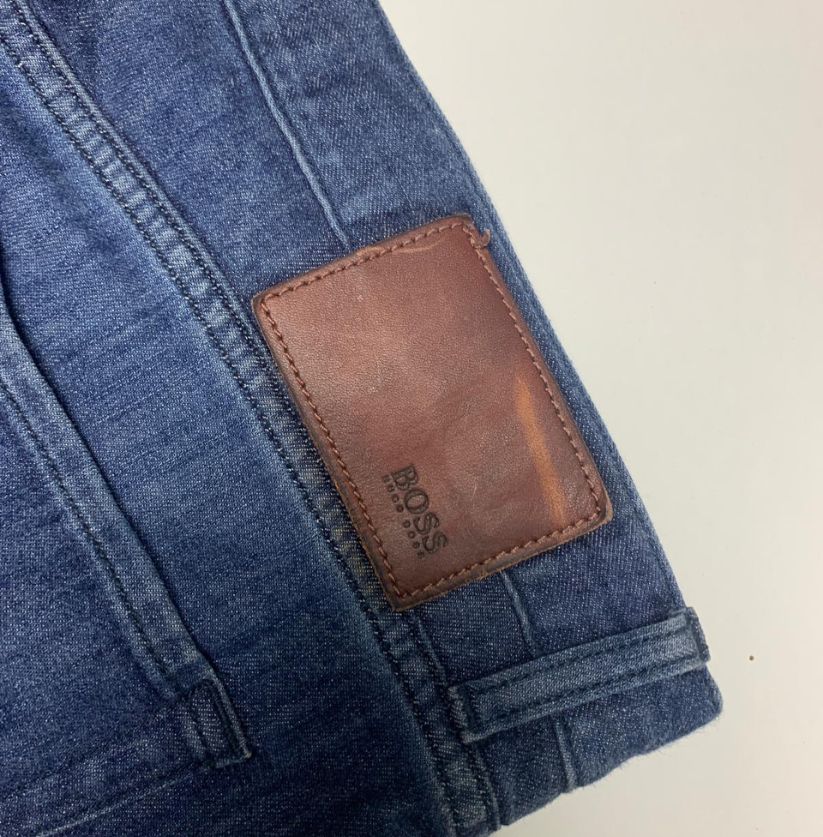 BOSS Hugo Boss Regular Fit Blue Jeans