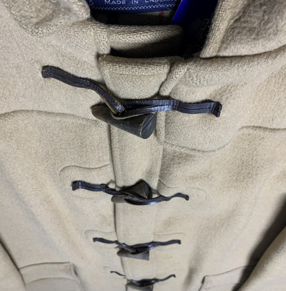 Burberry Vintage Camel Wool Duffle Coat