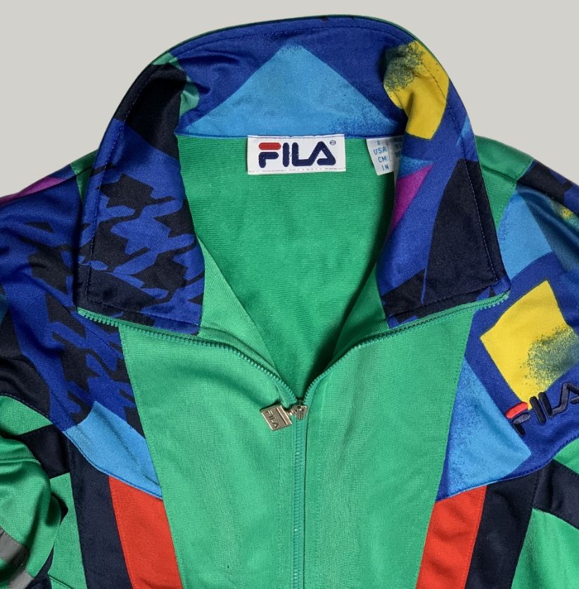 Fila Green Tracksuit & Track pant set