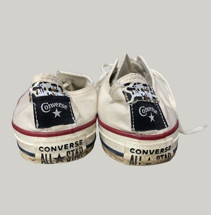 White Converse Low Top Sneakers