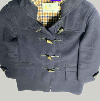 Aquascutum Vintage Navy Duffle Coat