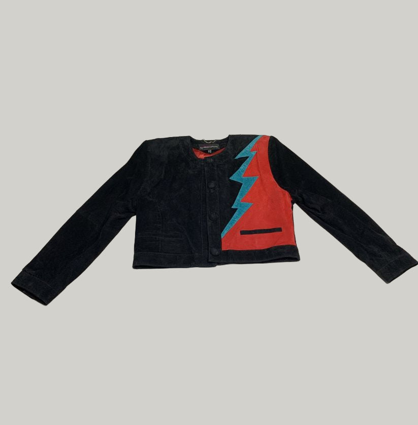 Giorgio Mobiani Black Suede Jacket