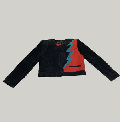 Giorgio Mobiani Black Suede Jacket