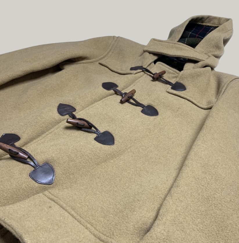 Burberry Vintage Camel Wool Duffle Coat