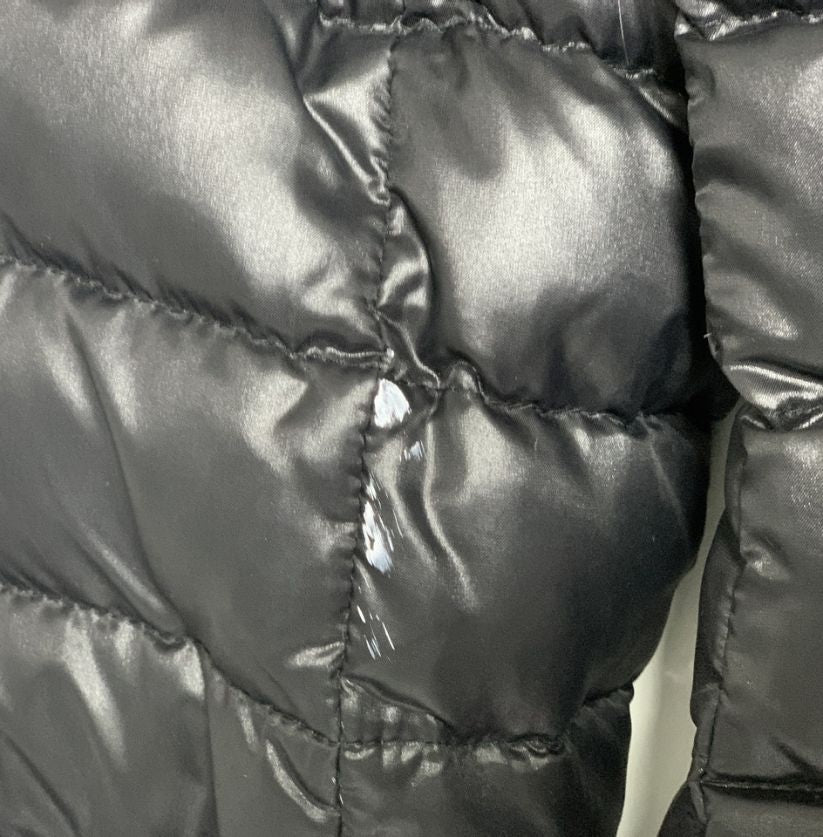 Moncler Grenoble Black Rabbit Fur Jacket