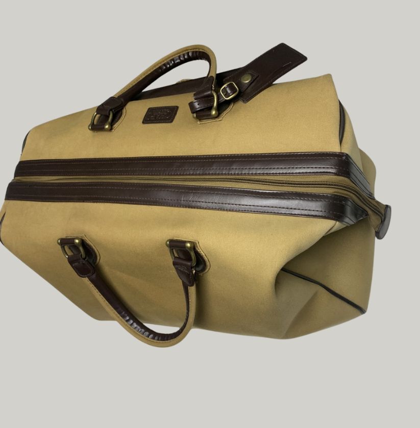 Chaps Light Brown Duffle Bag