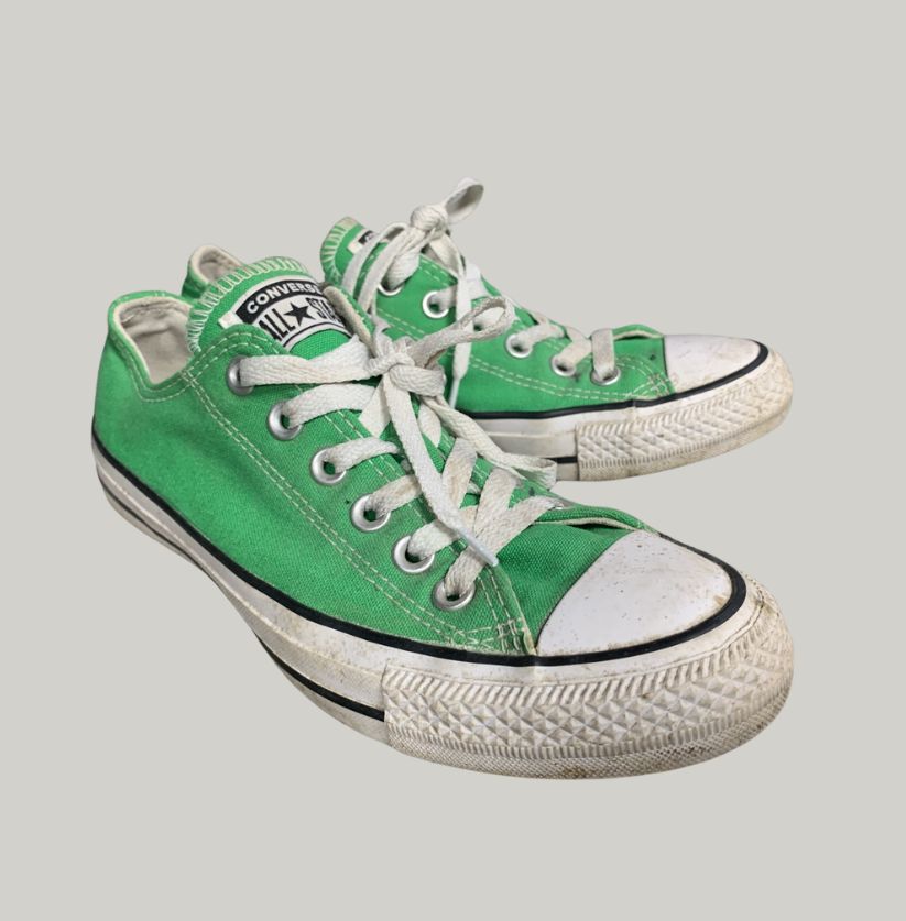 Converse Low Top Green Sneakers