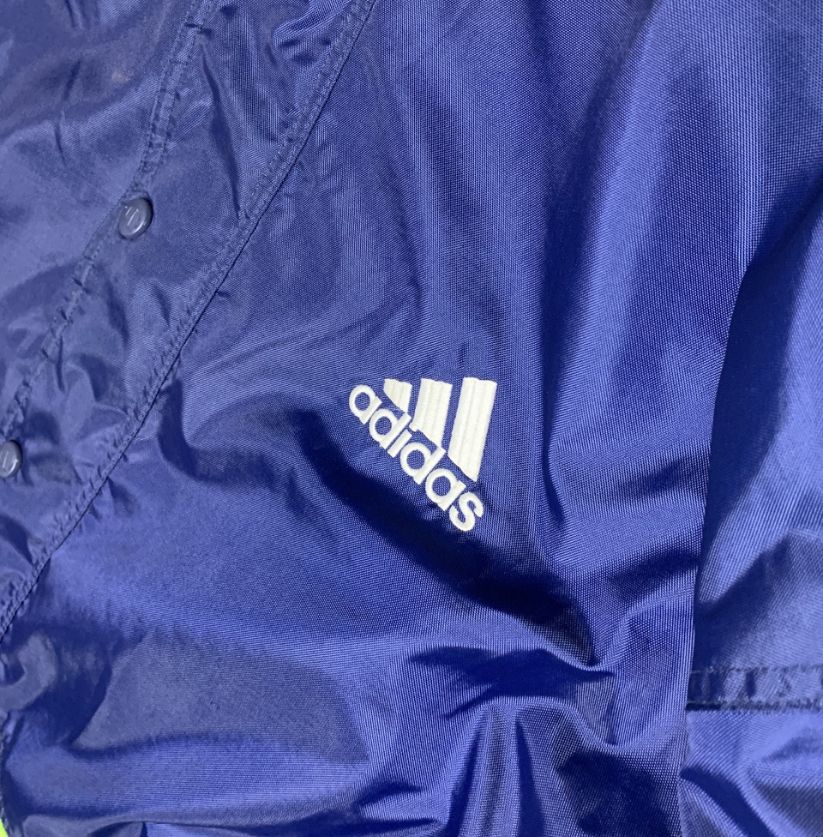 Adidas Blue Windbreaker Jacket