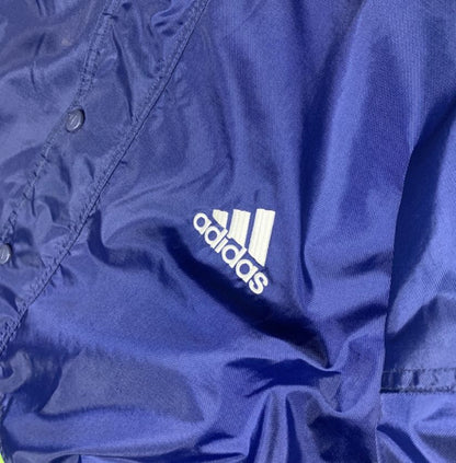 Adidas Blue Windbreaker Jacket