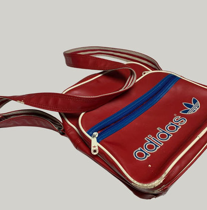 Vintage Adidas Shoulder Bag in Red & Blue
