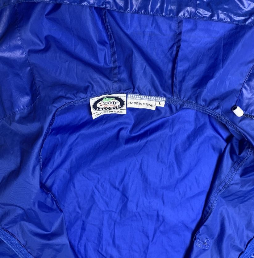 Lacoste Outerwear for Her Navy Blue Trench Coat