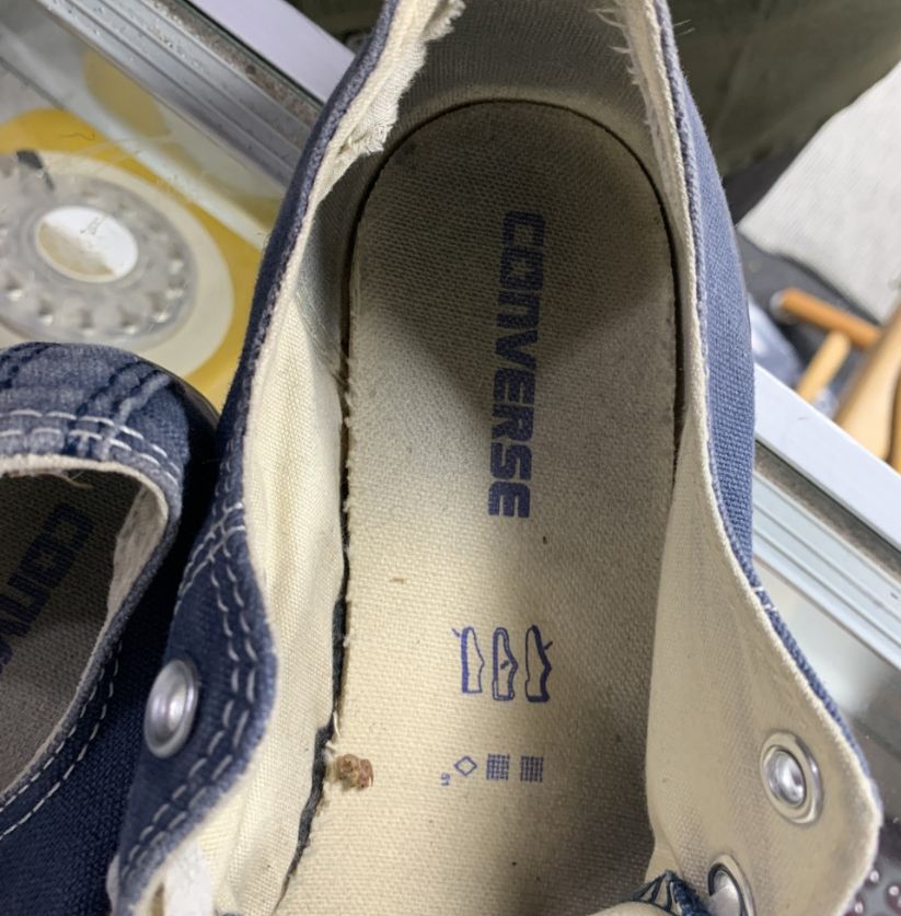 Converse Low Top Navy Blue Sneakers