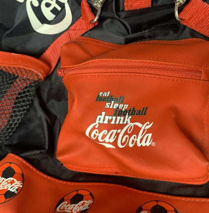 Vintage Coca-Cola Football Sports Bag