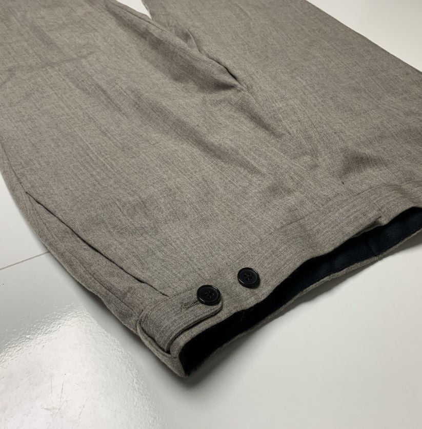 REISS Grey Wool-Blend Suit Jacket and Trousers