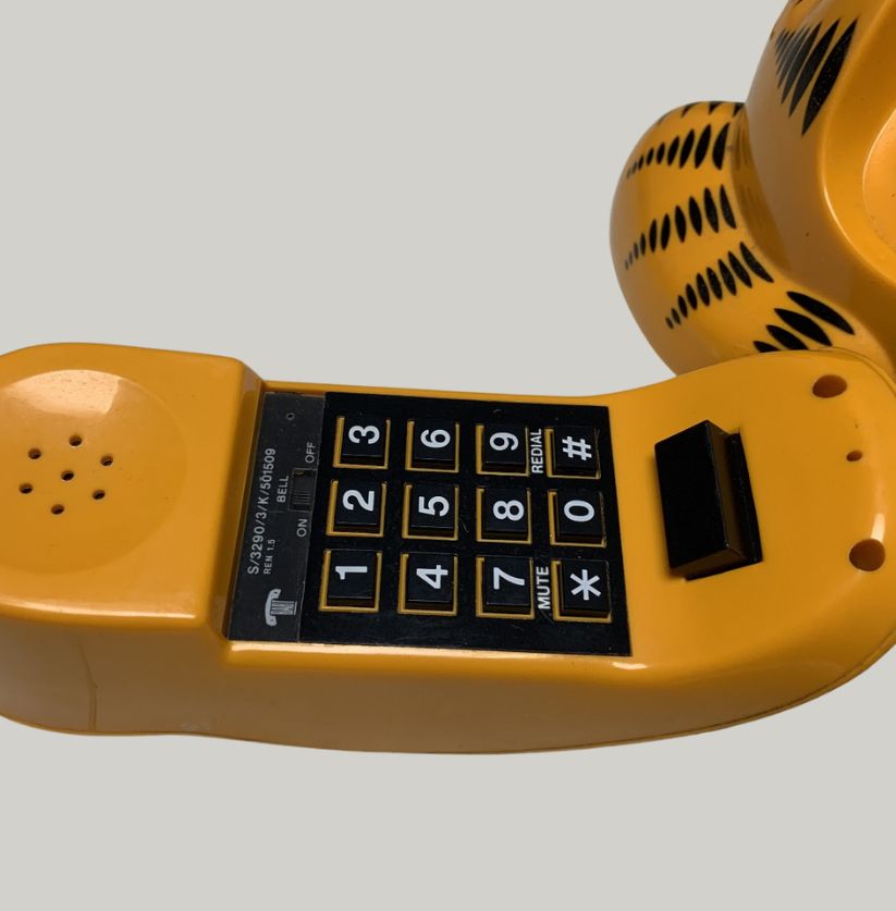 Vintage Garfield Tele Concept Novelty Telephone