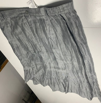 MARCONA Grey Crinkle Fabric Co-ord Set