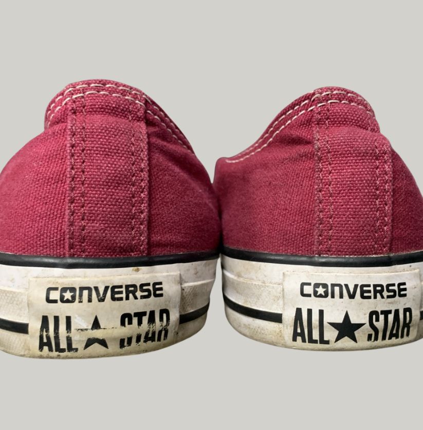 Converse All Star Low Top Maroon Sneakers