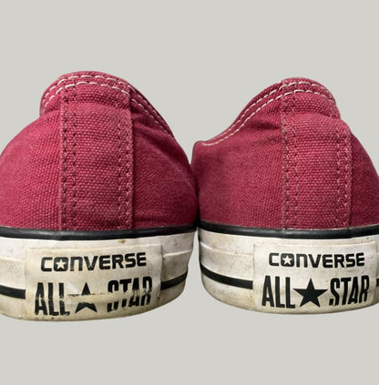 Converse All Star Low Top Maroon Sneakers