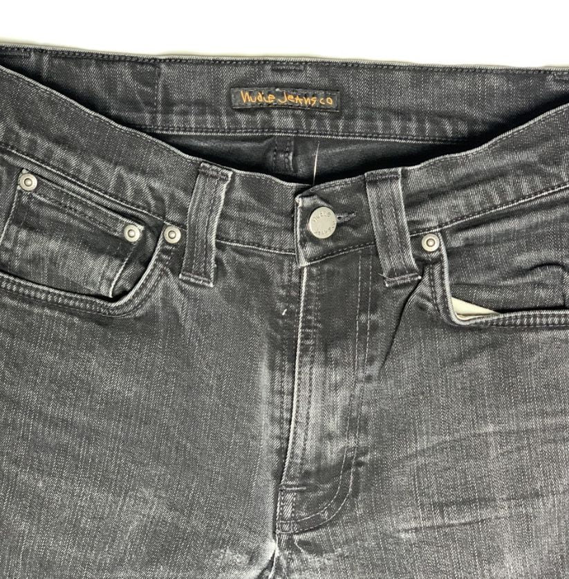 Nudie Jeans Co. Black Slim Fit Denim