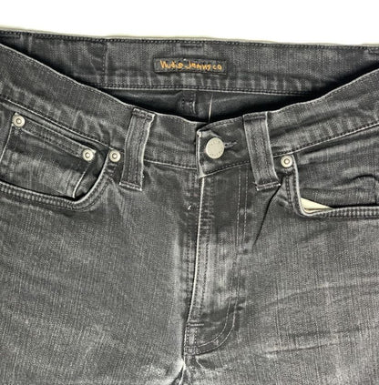 Nudie Jeans Co. Black Slim Fit Denim