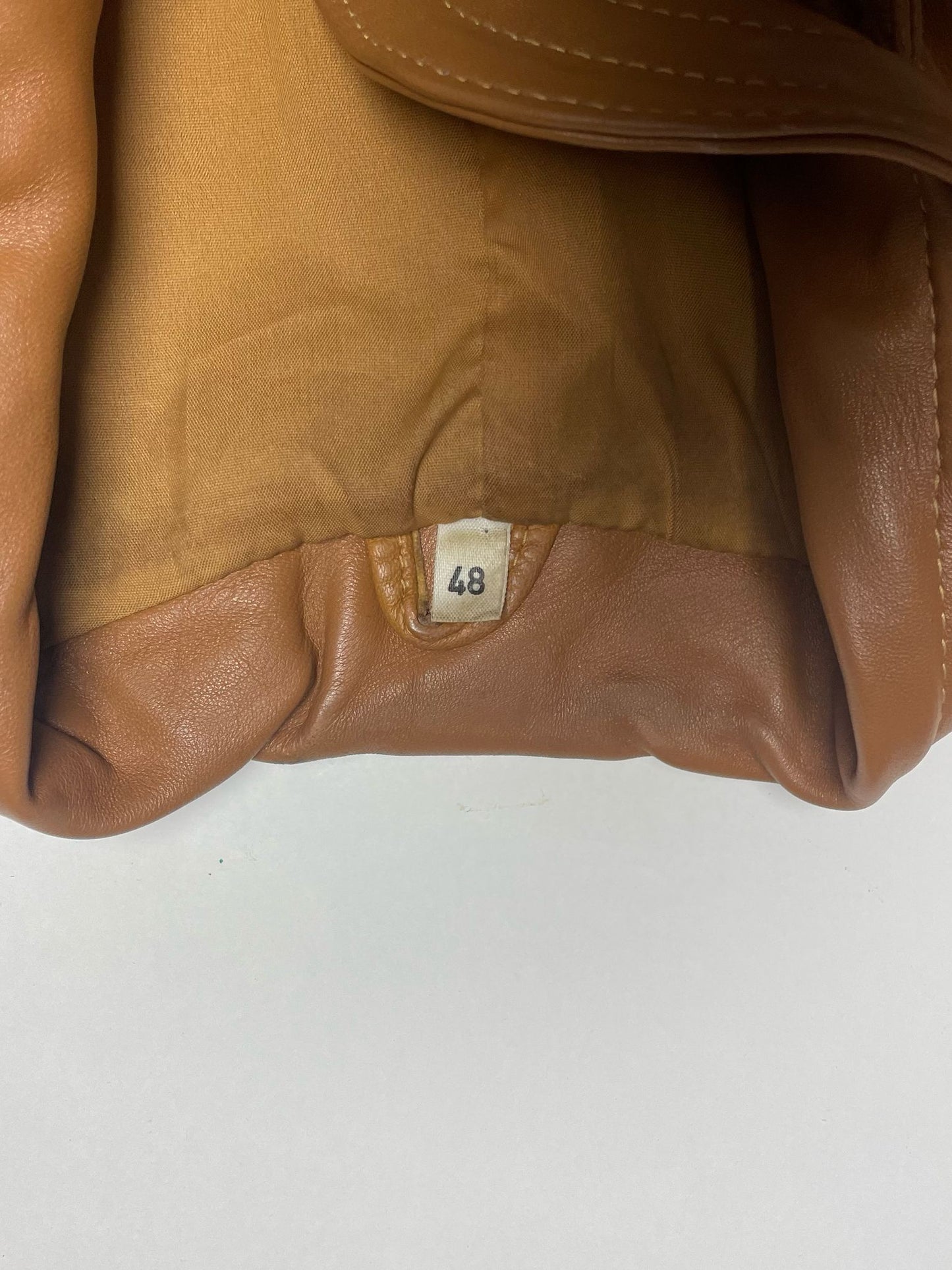MCM Faux Leather Vest/Jacket