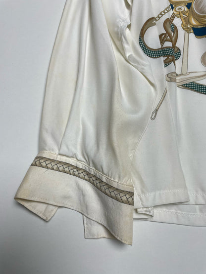 Yarell Vintage Printed Button-Up Shirt