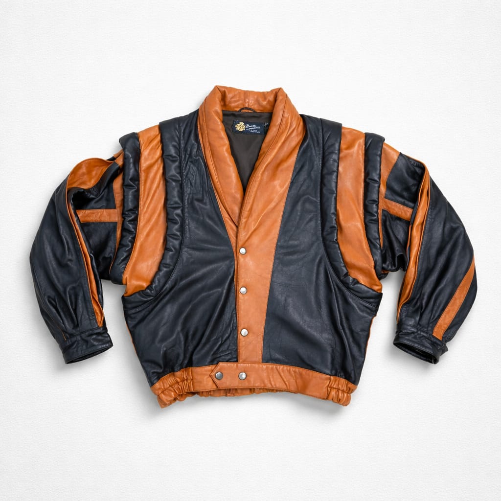 Benet Melsion Leather Biker Jacket