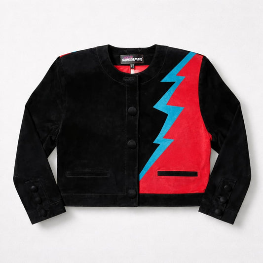 Giorgio Mobiani Black Suede Jacket