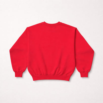 Mickey Mouse Graphic Red Sweatshirt